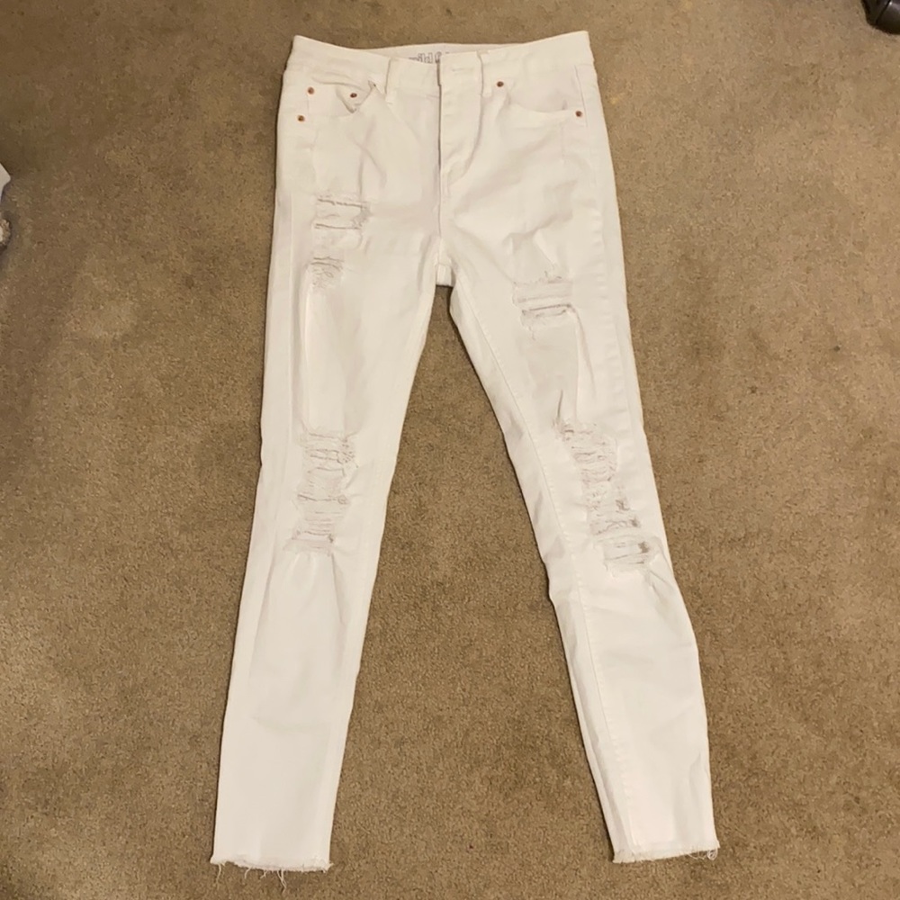 Target white jeans